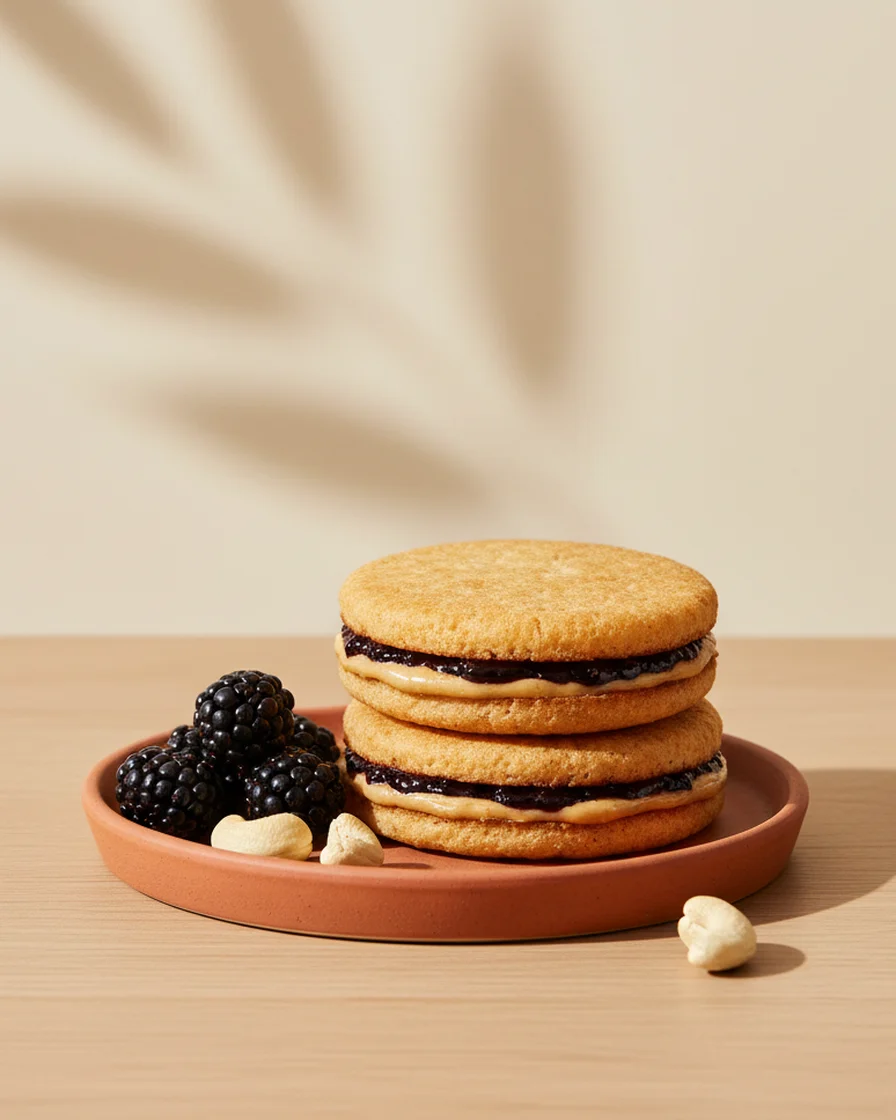 Cashew Butter & Blackberry Jam Protein Pocket