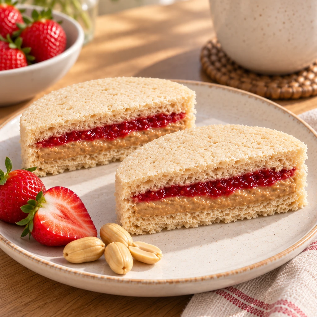 Peanut Butter & Strawberry Jam